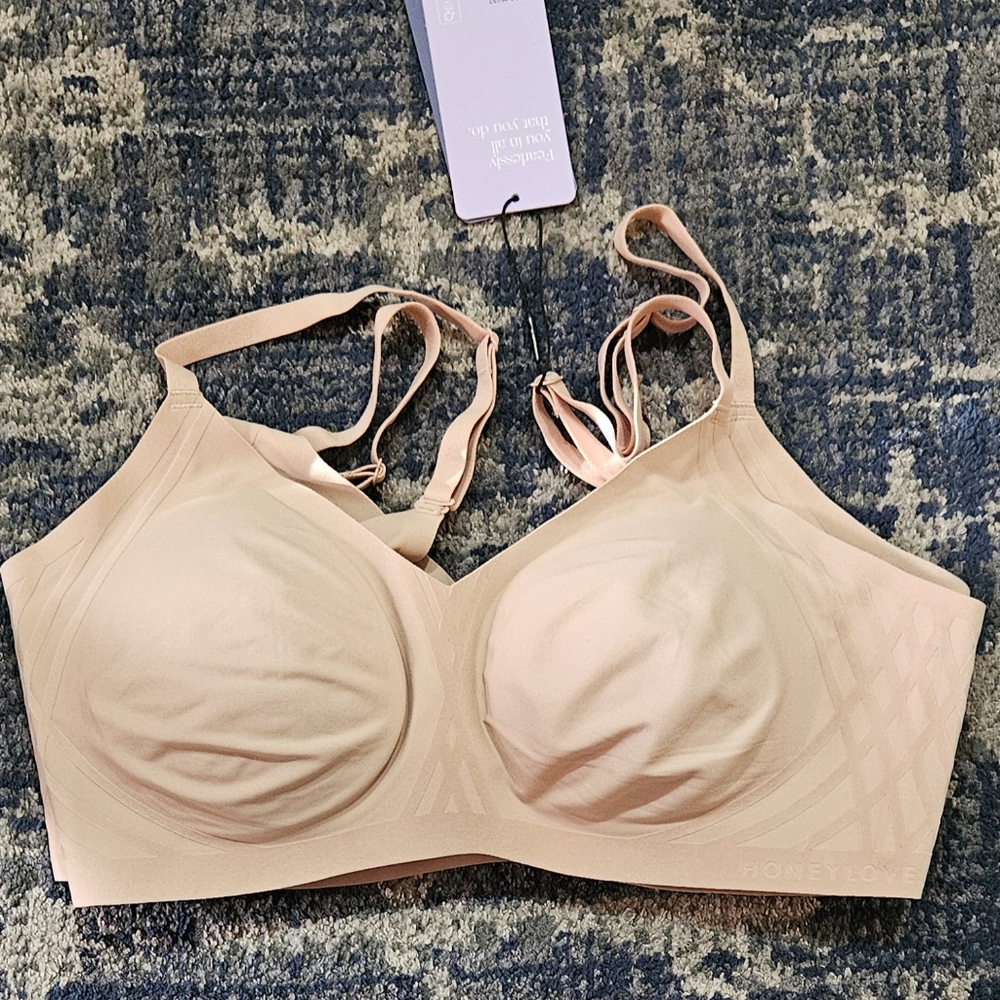 Honeylove Liftwear Silhouette Bra Sand